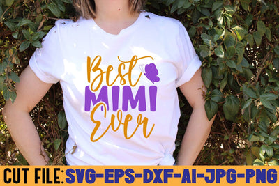 Best Mimi Ever SVG DESIGN SVG Rafiqul20606 