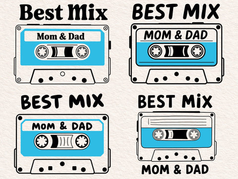 Best Mix Mom and Dad Svg, Baby Svg, Bodysuit Design, Funny Baby outfit, Svg For Cricut, Baby Svg Shirts, Baby Sayings Svg SVG DesignDestine 