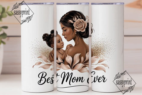 Best Mom Ever 20oz Tumbler Wrap Sublimation sassyprint 