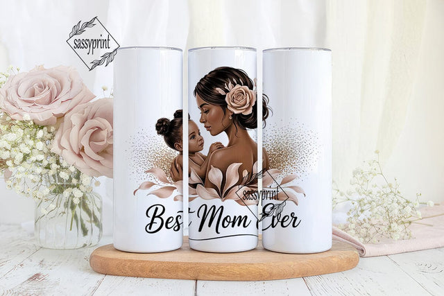 Best Mom Ever 20oz Tumbler Wrap Sublimation sassyprint 