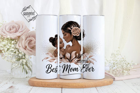 Best Mom Ever 20oz Tumbler Wrap Sublimation sassyprint 