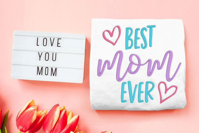 Best Mom Ever Embroidery Embroidery/Applique DESIGNS Designed by Geeks 