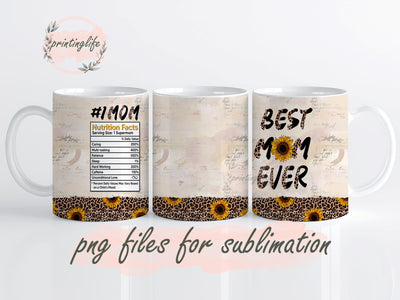 Best Mom Ever Gifts for Mothers Day From Daughter, Son - Birthday, Christmas Gifts Idea For Mom Mug Wrap Design, Instant Digital Design Download Mug Wrap Design, Mug Design PNG Sublimation PrintingLife 