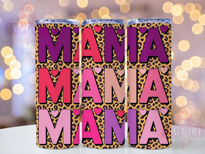 Best Mom Ever Lively Leopard 20oz Tumbler, Lively Leopard Mama, Sublimation Wrap, 20oz Tumbler Design, Mother’s Day Gift, PNG Tumbler Wrap, Mom Quote Sublimation SvggirlplusArt 