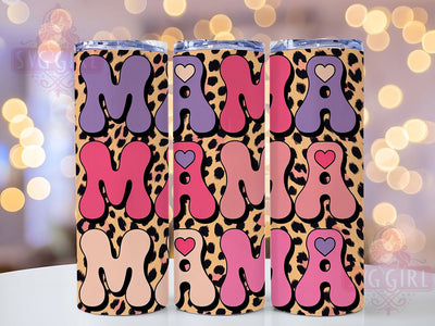 Best Mom Ever Lively Leopard 20oz Tumbler, Lively Leopard Mama, Sublimation Wrap, 20oz Tumbler Design, Mother’s Day Gift, PNG Tumbler Wrap, Mom Quote Sublimation SvggirlplusArt 
