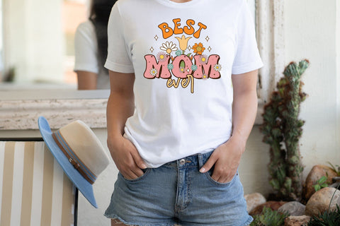 Best Mom Ever - Mother's Day Sublimation Sublimation CraftLabSVG 