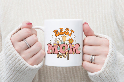 Best Mom Ever - Mother's Day Sublimation Sublimation CraftLabSVG 