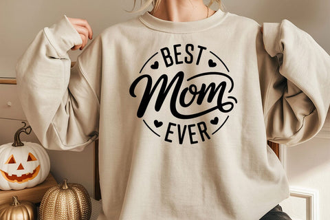 Best mom ever svg , best mom svg , best mom ever shirt , Mother's Day Svg SVG DesignDestine 