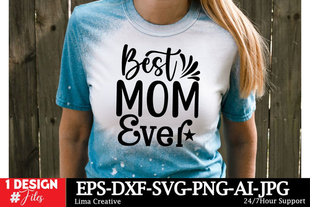 Best Mom Ever SVG Cut File SVG Insomnia Std 