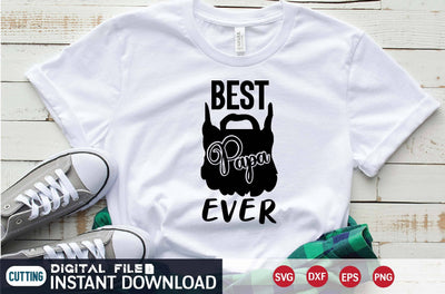 best Papa ever svg SVG designer krishna 