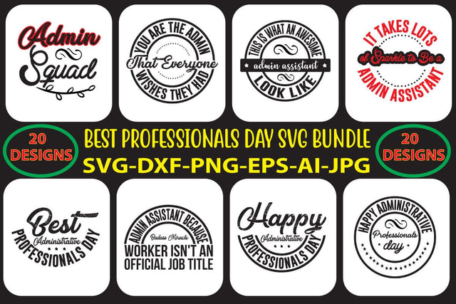 BEST-PROFESSIONALS-DAY-SVG-BUNDLE SVG Syaman 