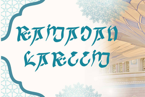 Best Ramadan Font Prasetya Letter 