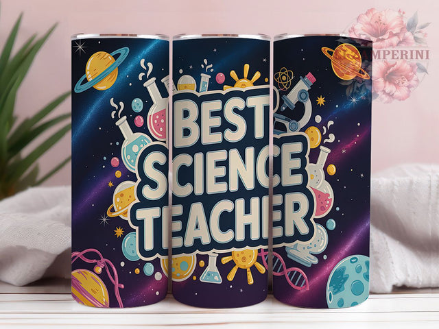 Best Science Teacher Tumbler, Science Teacher Tumbler Wrap, 20Oz Sublimation Design, STEM Teacher Appreciation, Chemistry Teacher PNG, Funny Teacher Tumbler, Classroom Tumbler Sublimation Li Zamperini 
