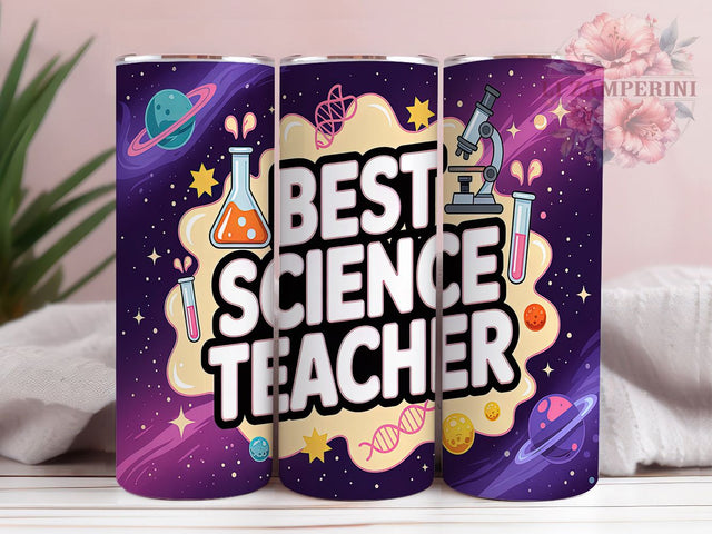 Best Science Teacher Tumbler, Science Teacher Tumbler Wrap, 20Oz Sublimation Design, STEM Teacher Appreciation, Chemistry Teacher PNG, Funny Teacher Tumbler, Classroom Tumbler Sublimation Li Zamperini 