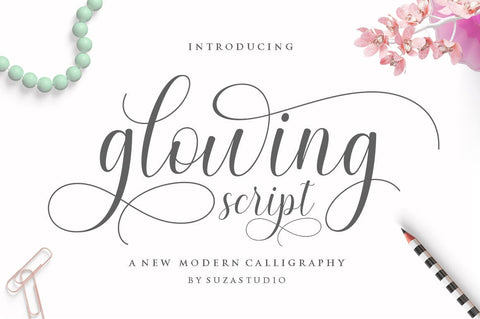 Best Script Font Bundle Font Suza Studio 