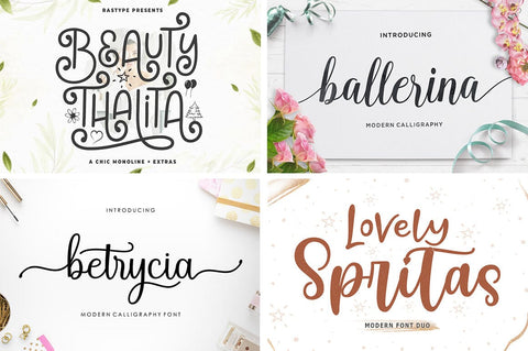 BEST SELLER FONT BUNDLE Font Rastype 