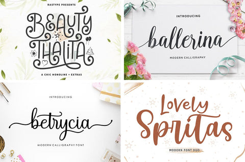 BEST SELLER FONT BUNDLE Font Rastype 