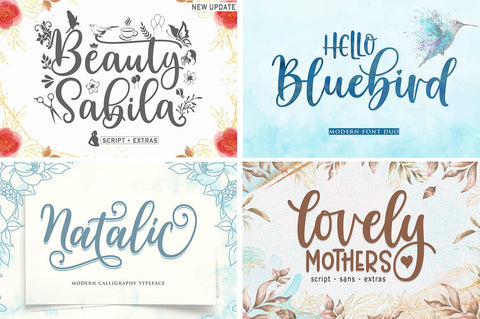 BEST SELLER FONT BUNDLE Font Rastype 