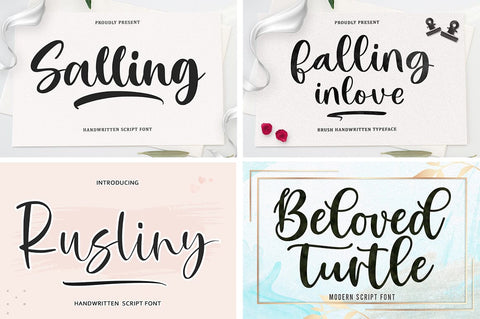 BEST SELLER FONT BUNDLE Font Rastype 