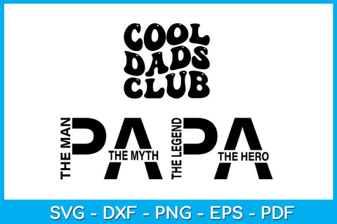 Best Selling Father's Day SVG PNG Design Bundle Cut File SVG Creativedesigntee 