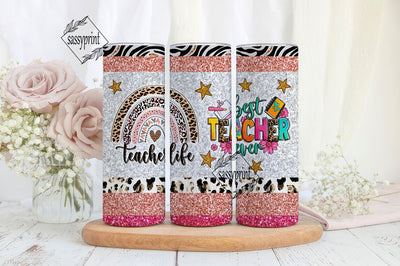 Best Teacher ever 20 oz skinny tumbler png sublimation design download, tumbler wrap png, 20 oz tumbler designs, tumbler png download Sublimation sassyprint 