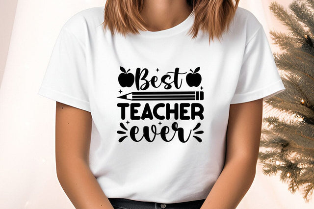 Best Teacher Ever svg Design SVG Designangry 
