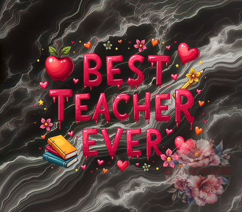 Best Teacher PNG, Teacher's Day Art, Digital Download, Sublimation Design, Teacher Appreciation Gift, Classroom Decor, Educational Graphics, Cute Teacher Printables Sublimation Li Zamperini 