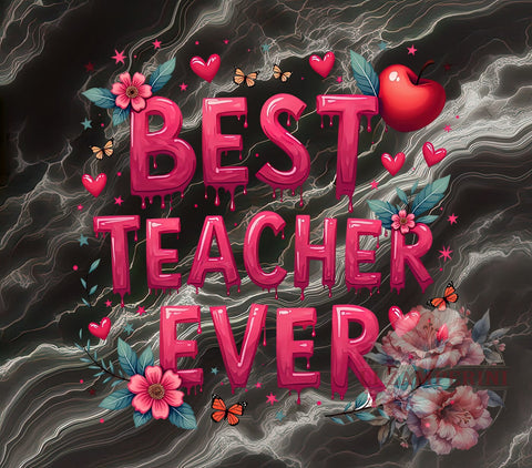 Best Teacher PNG, Teacher's Day Art, Digital Download, Sublimation Design, Teacher Appreciation Gift, Classroom Decor, Educational Graphics, Cute Teacher Printables Sublimation Li Zamperini 