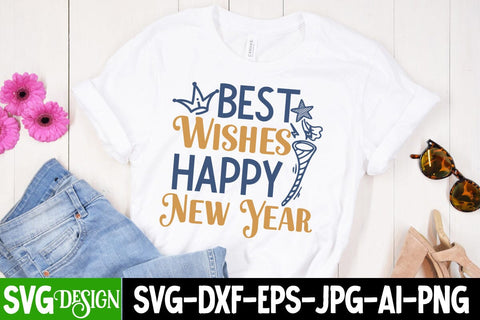 Best Wishes Happy New Year SVG Cut File,Best Wishes Happy New Year SVG Design,New Year 2024 SVG Cut File, 2024 New Year SVG bundle,New Year SVG Design 2024 SVG BlackCatsMedia 
