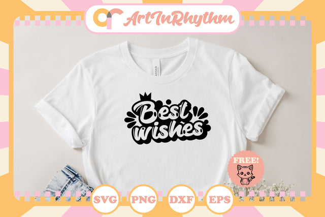 Best Wishes svg, New Year Wishes svg SVG Artinrhythm shop 