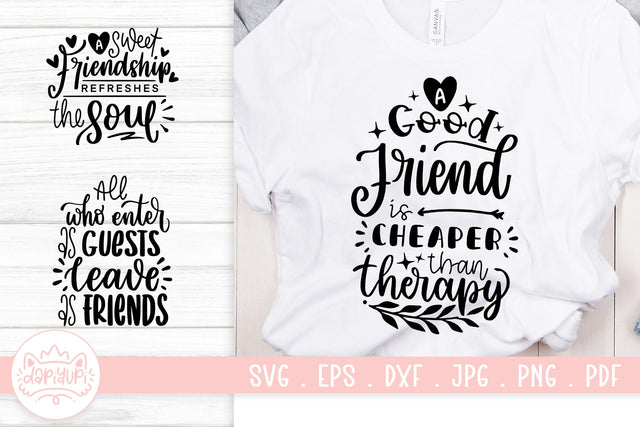 Bestfriend Quotes SVG Cut File SVG dapiyupi store 
