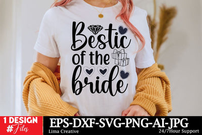 Bestic Of The Bride SVG Cut File SVG Insomnia Std 