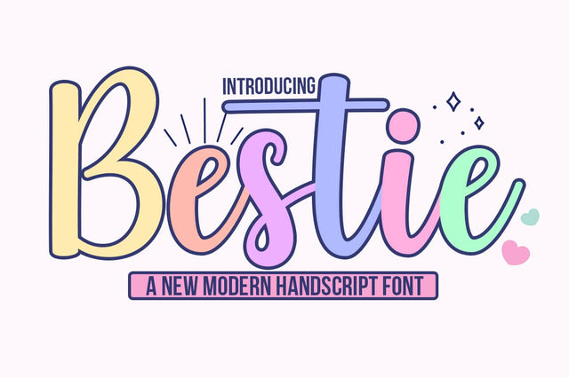 Bestie Font Studio Natural Ink 