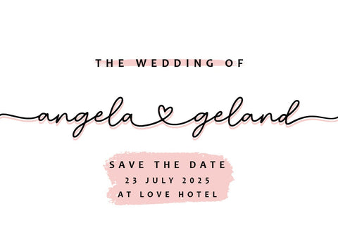 Bestie Lovely - Handwritten Script Font with Swash Font Typebae 