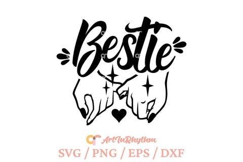 Bestie Pinky Promise, Best Friend SVG SVG Artinrhythm shop 