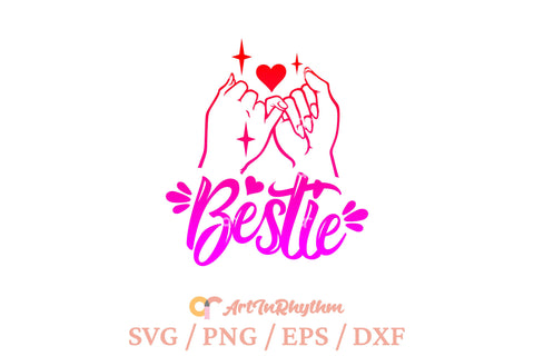 Bestie Pinky Promise, Best Friend SVG SVG Artinrhythm shop 