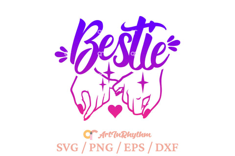Bestie Pinky Promise, Best Friend SVG SVG Artinrhythm shop 