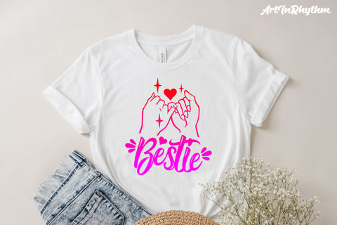Bestie Pinky Promise, Best Friend SVG SVG Artinrhythm shop 