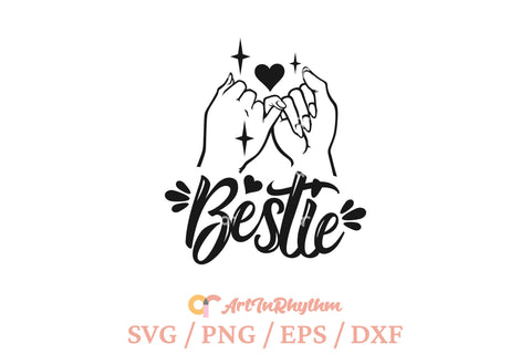 Bestie Pinky Promise, Best Friend SVG SVG Artinrhythm shop 