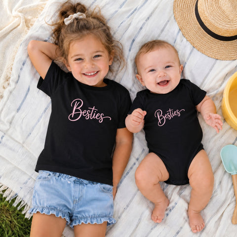 Besties Machine Embroidery Design – Best Friends Script Embroidery File Embroidery/Applique DESIGNS PatternFeed8 
