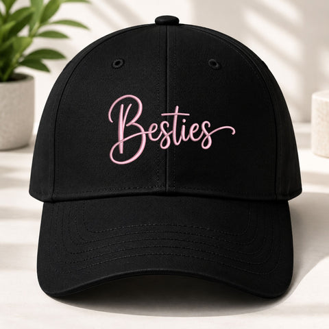 Besties Machine Embroidery Design – Best Friends Script Embroidery File Embroidery/Applique DESIGNS PatternFeed8 