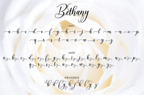 Bethany Font RomieStudio 