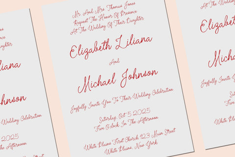 Beverly Script - Whimsical Style Font Font Jimtype Studio 