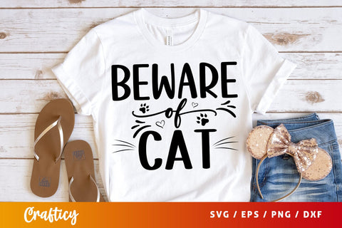 Beware of cat SVG Design SVG Designangry 