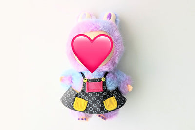 Bib Dress with Pockets for Plush Monster Toy ITH Applique Embroidery Embroidery/Applique DESIGNS Risa Rocks It 