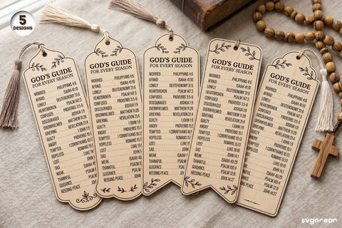 Bible Emergency Numbers Bookmark SVG Bundle SVG SvgOcean 