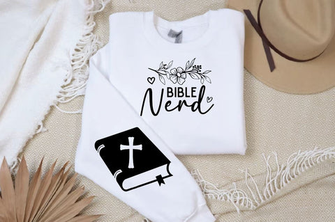Bible Nerd Sleeve SVG Design, Christian Sleeve SVG, Faith SVG Design, Jesus Sleeve SVG SVG Regulrcrative 