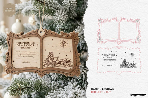 Bible Story Book Ornaments SVG Bundle SVG SvgOcean 
