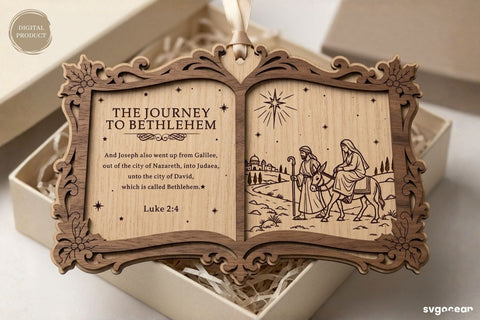 Bible Story Book Ornaments SVG Bundle SVG SvgOcean 