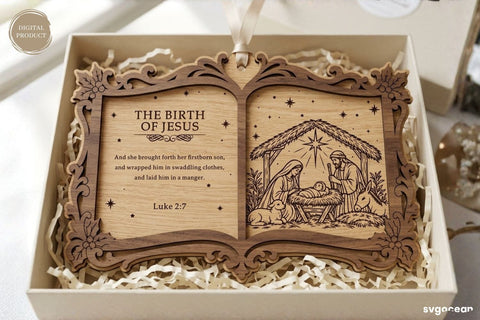 Bible Story Book Ornaments SVG Bundle SVG SvgOcean 